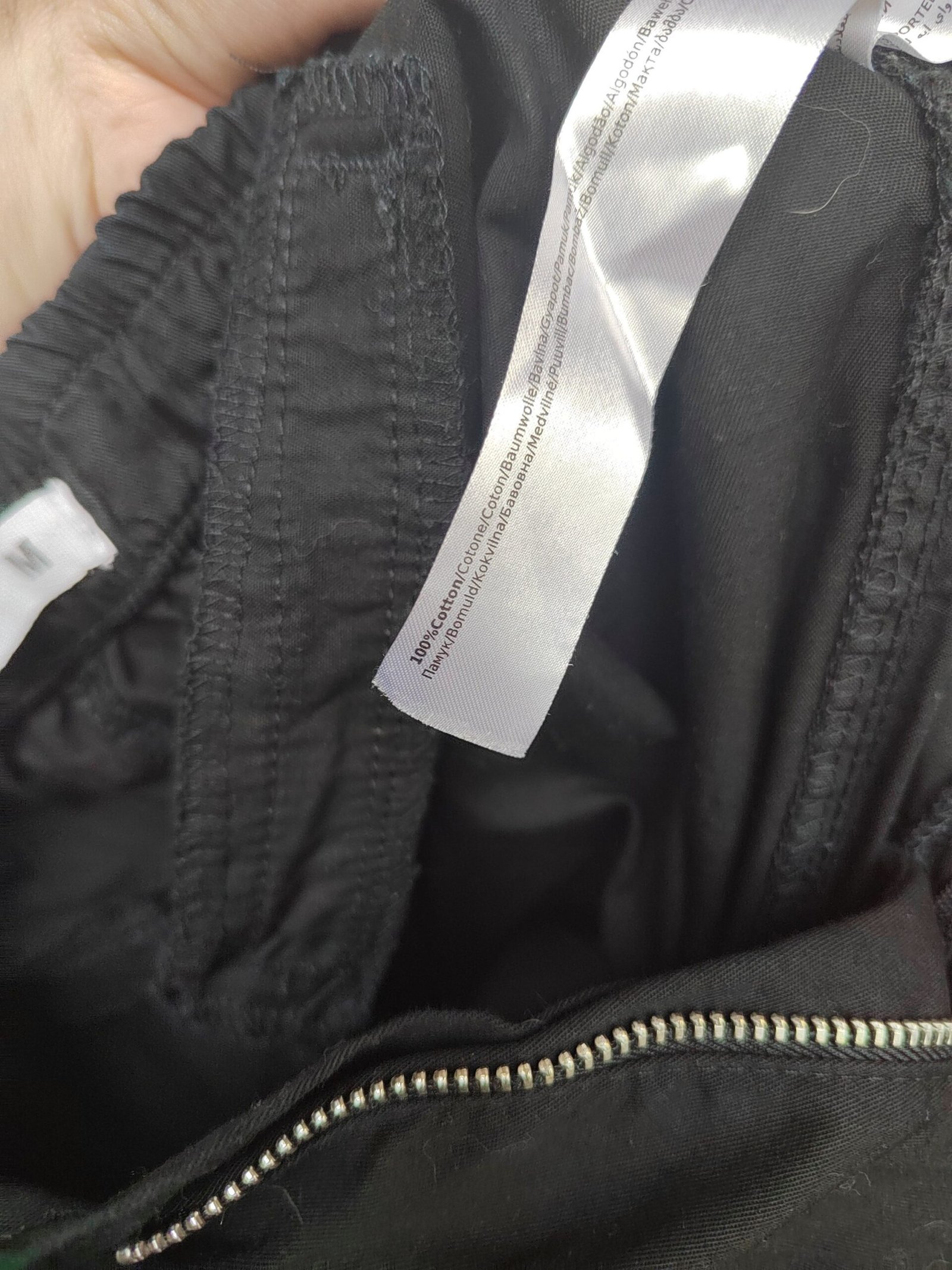 Pantalon noir en toile - T36/38 – Image 8