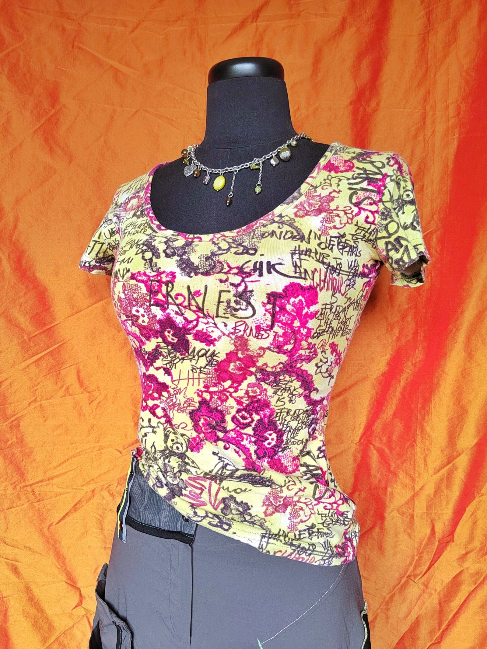 T-shirt à motifs colorés - T36