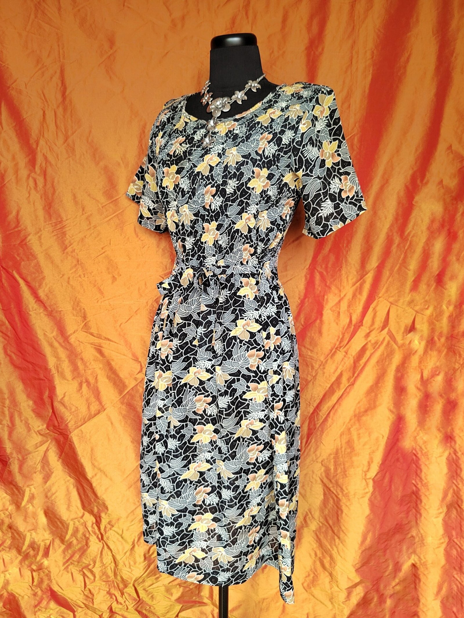 Robe motif jonquille - T38/40/42