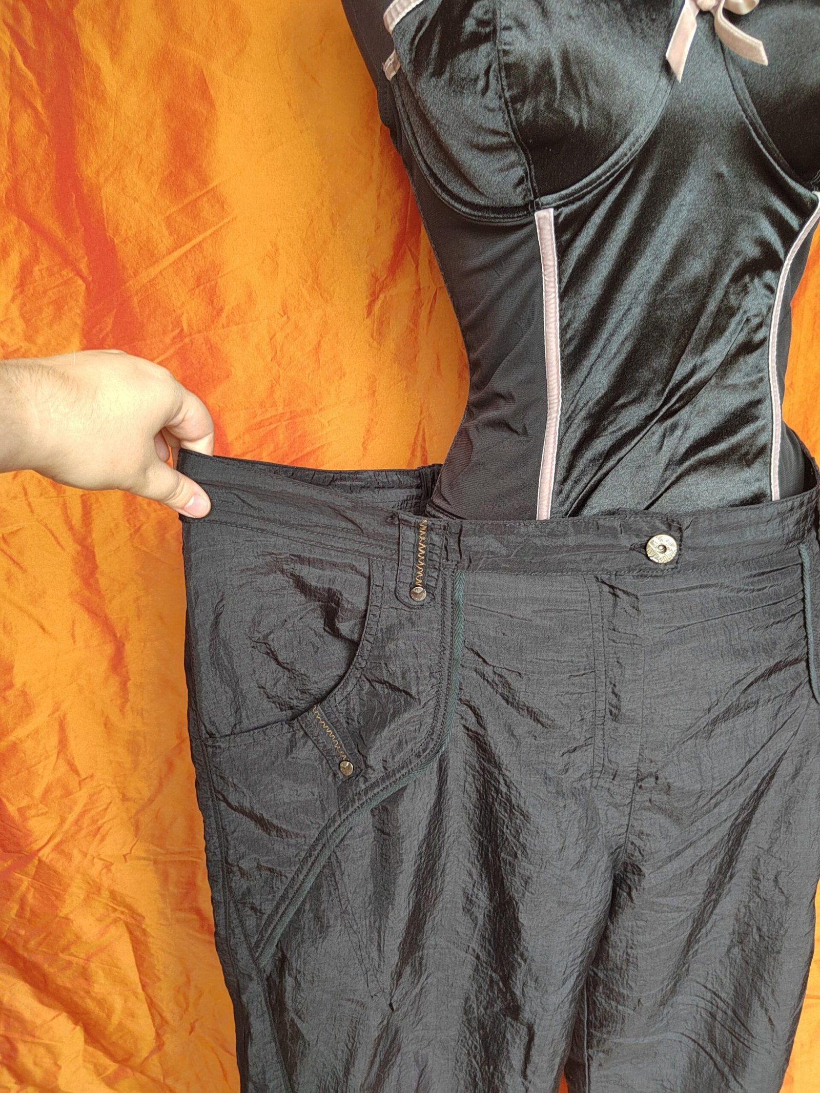 Baggy noir brillant - T48 – Image 3