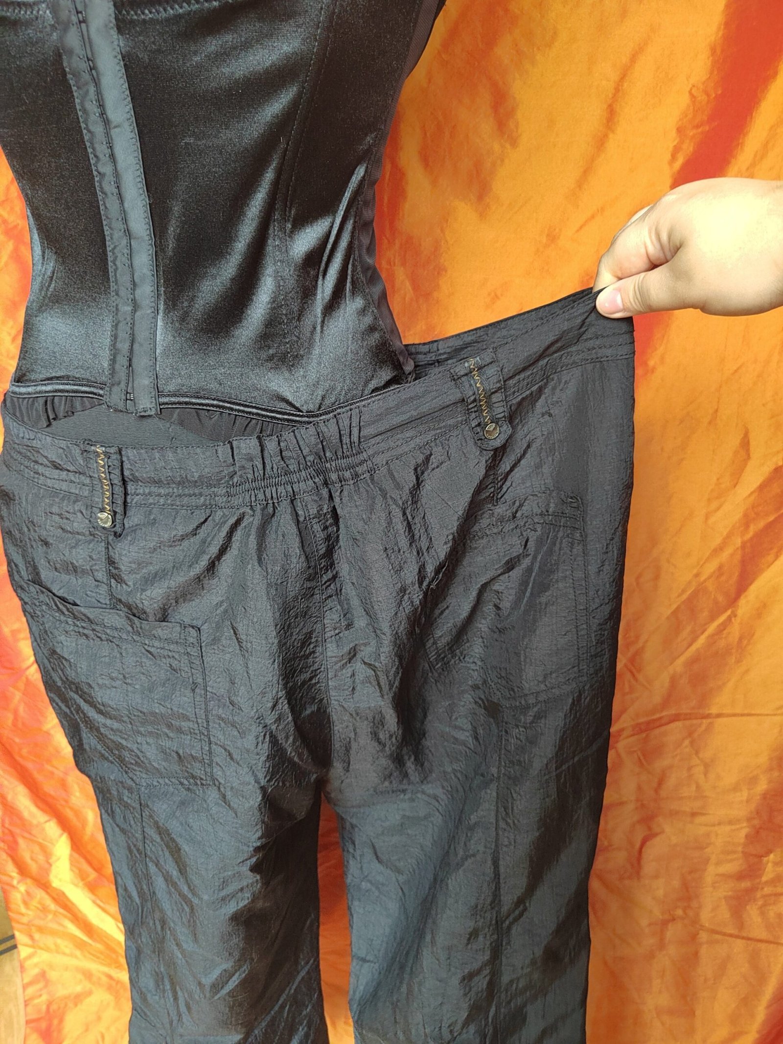 Baggy noir brillant - T48 – Image 2