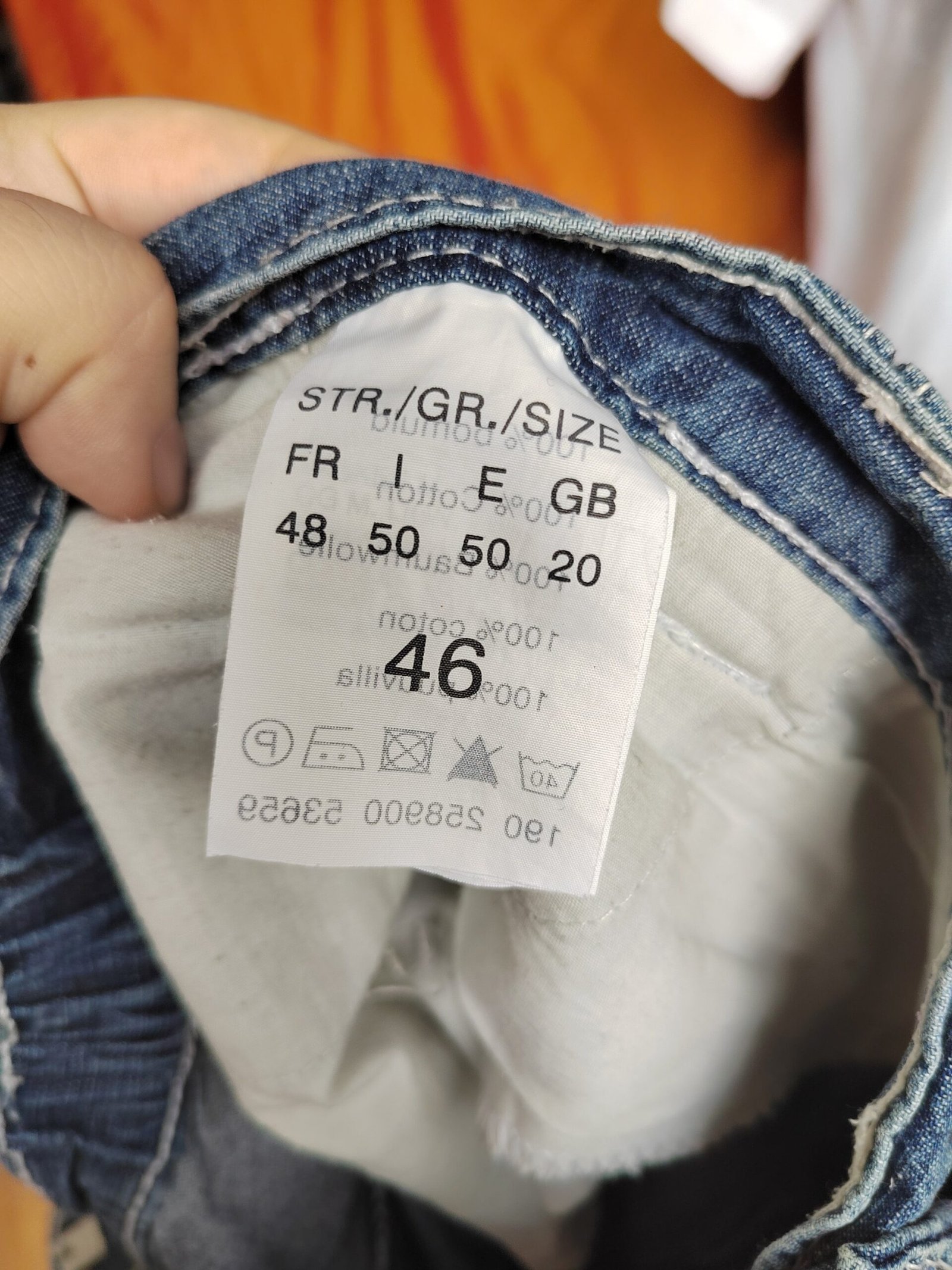 Jupe midi en jean - T46/48 – Image 3