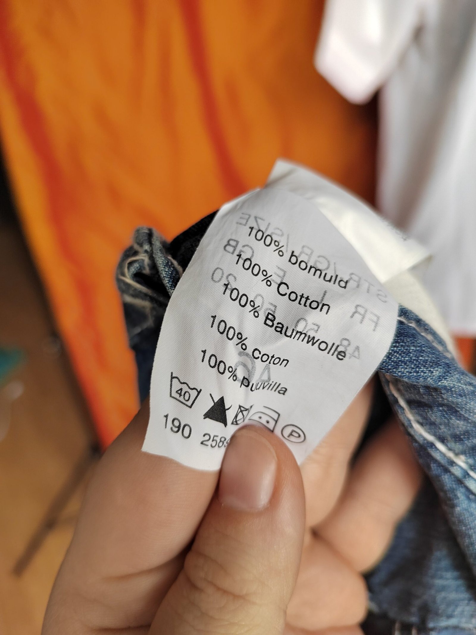 Jupe midi en jean - T46/48 – Image 2