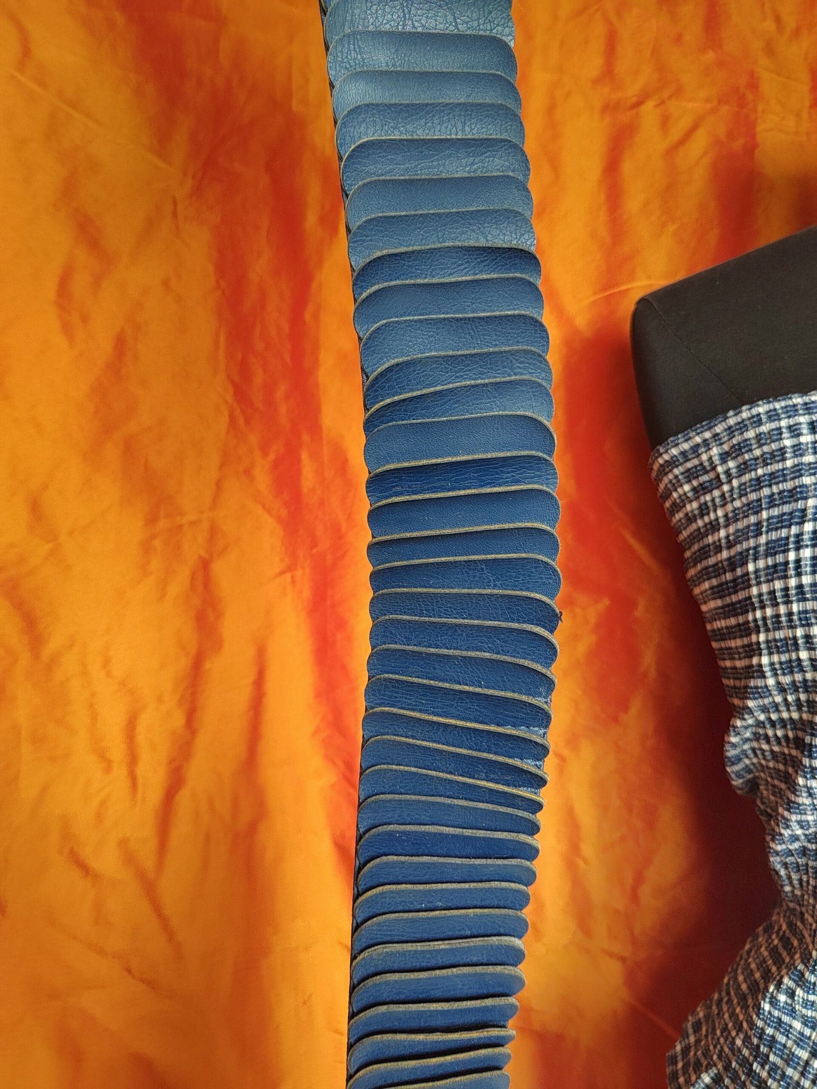 Ceinture élastique bleu marine - TU – Image 3