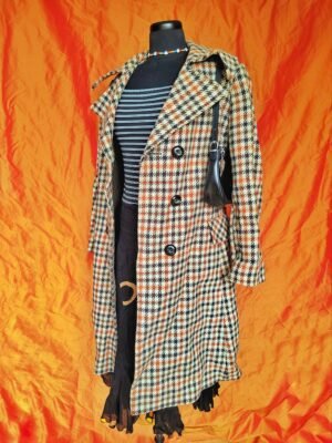 Trench long motif pied-de-poule - T42/44