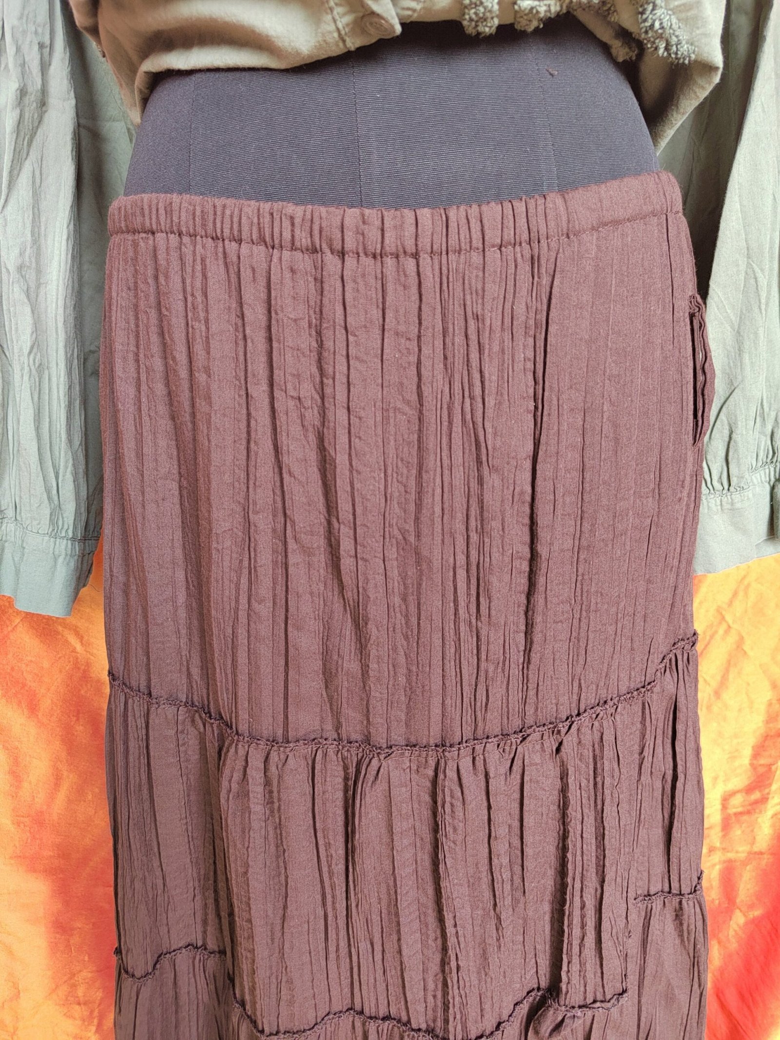 Jupe marron bohème - T40/42 – Image 5