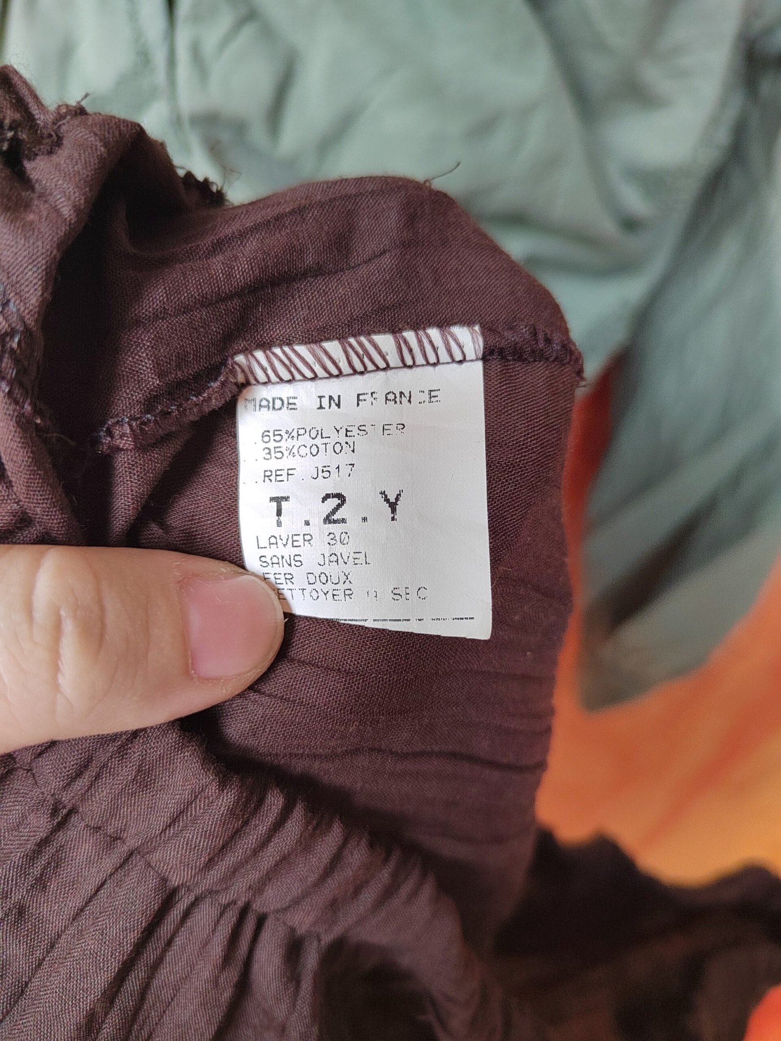 Jupe marron bohème - T40/42 – Image 2