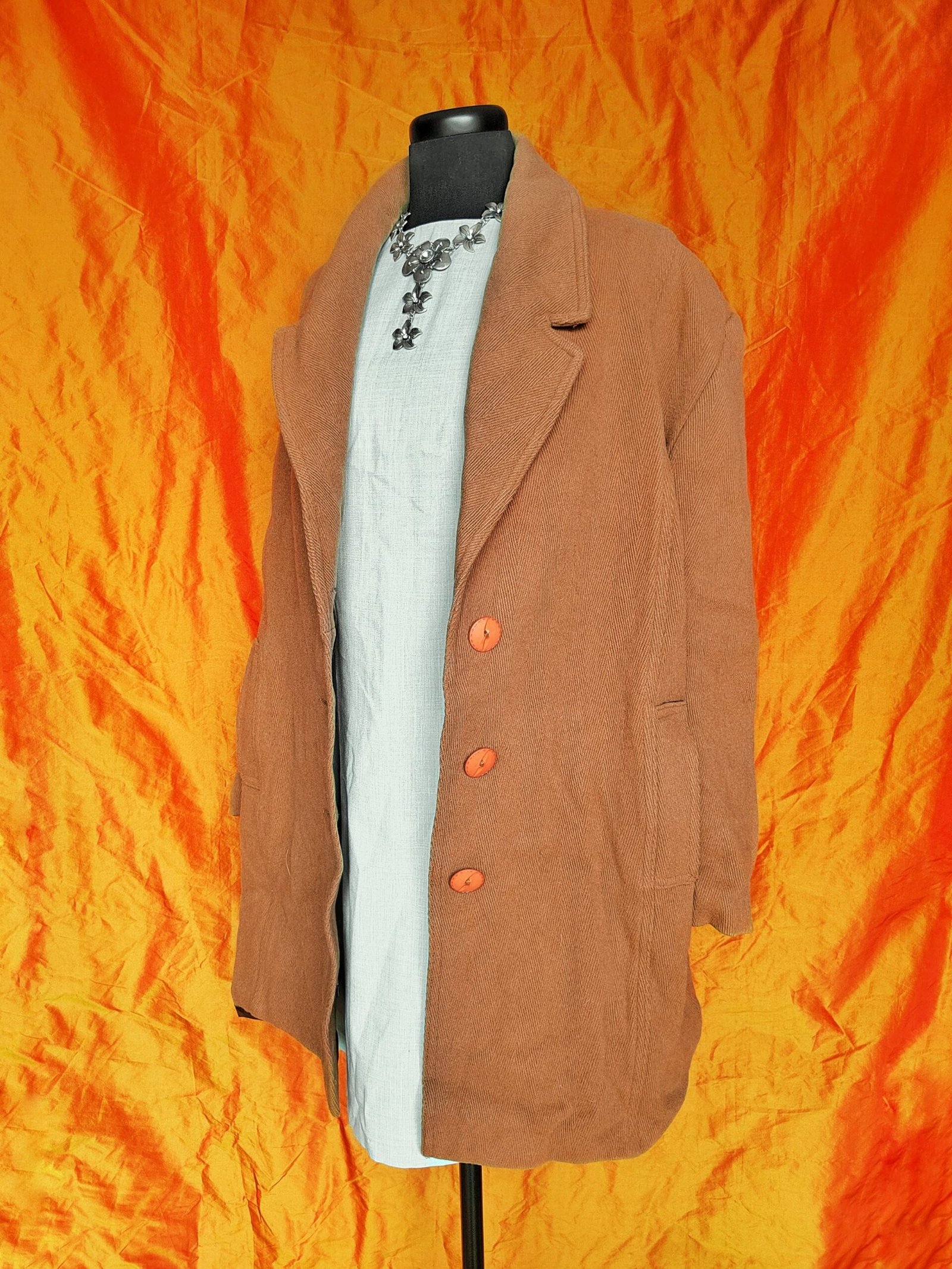 Manteau mi-long camel - T46/48