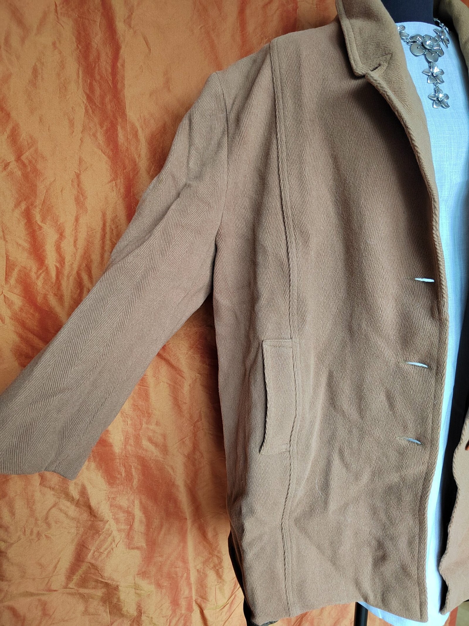 Manteau mi-long camel - T46/48 – Image 4