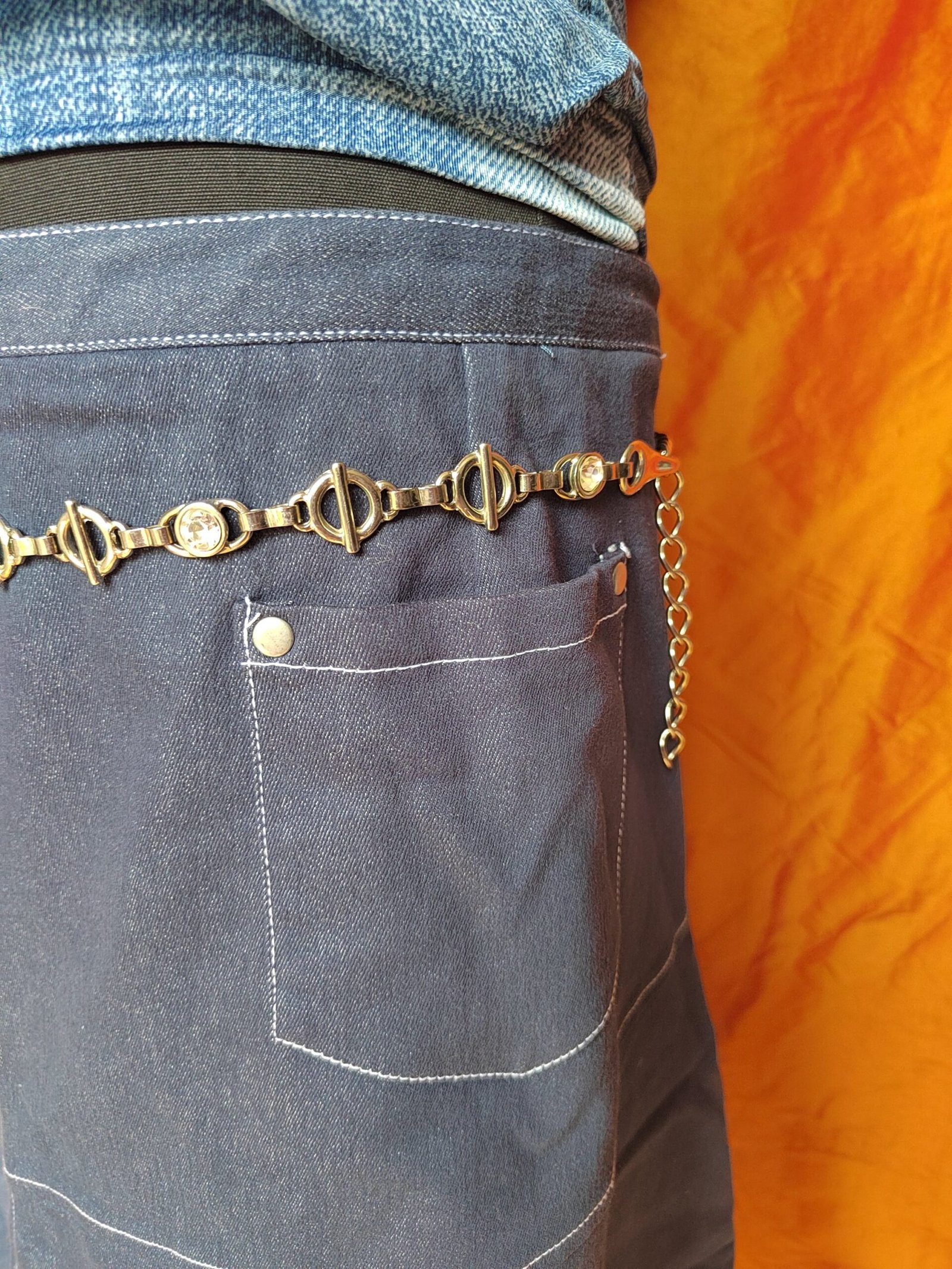 Jupe midi en jean - T54 – Image 8