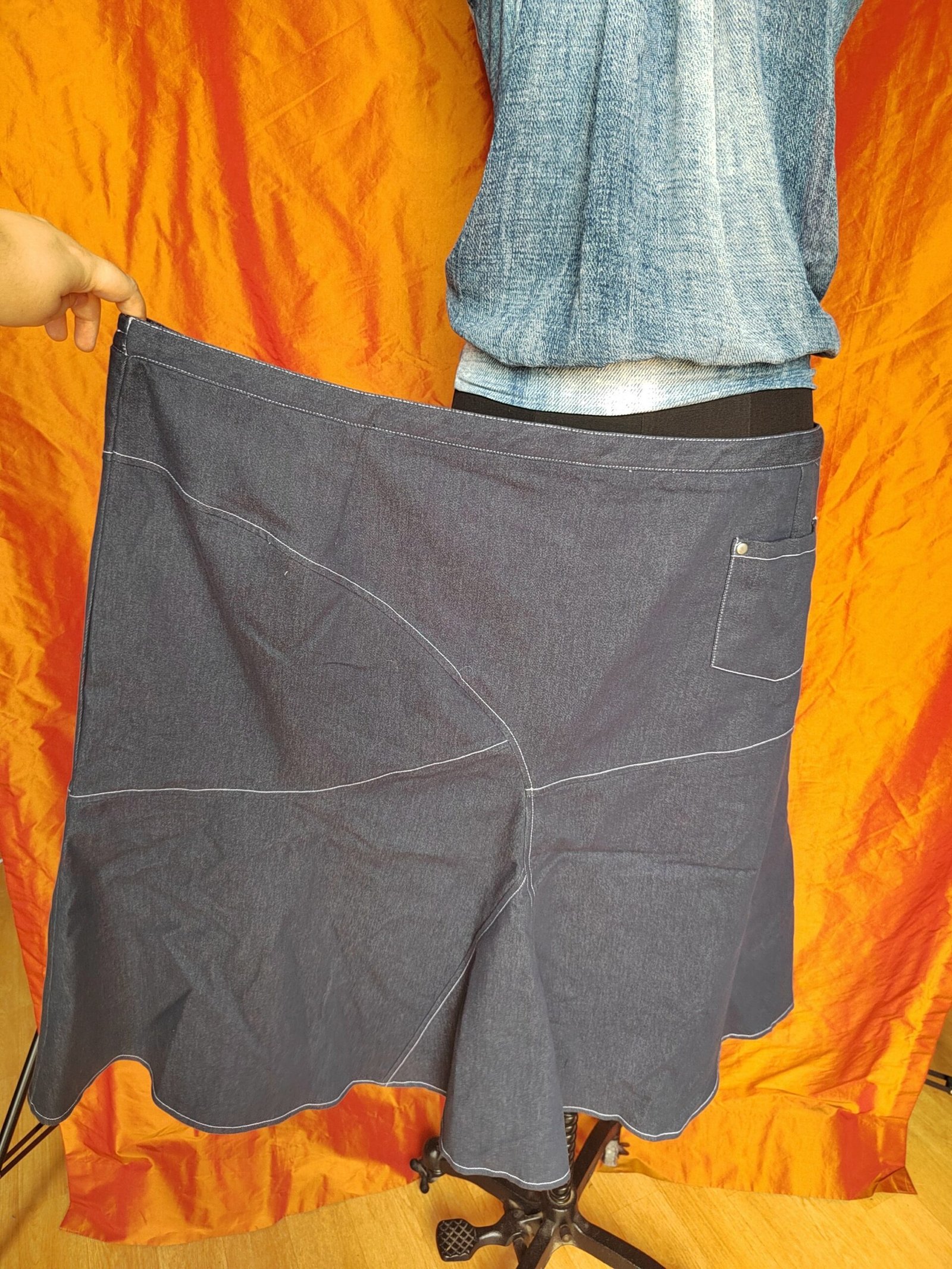 Jupe midi en jean - T54 – Image 6