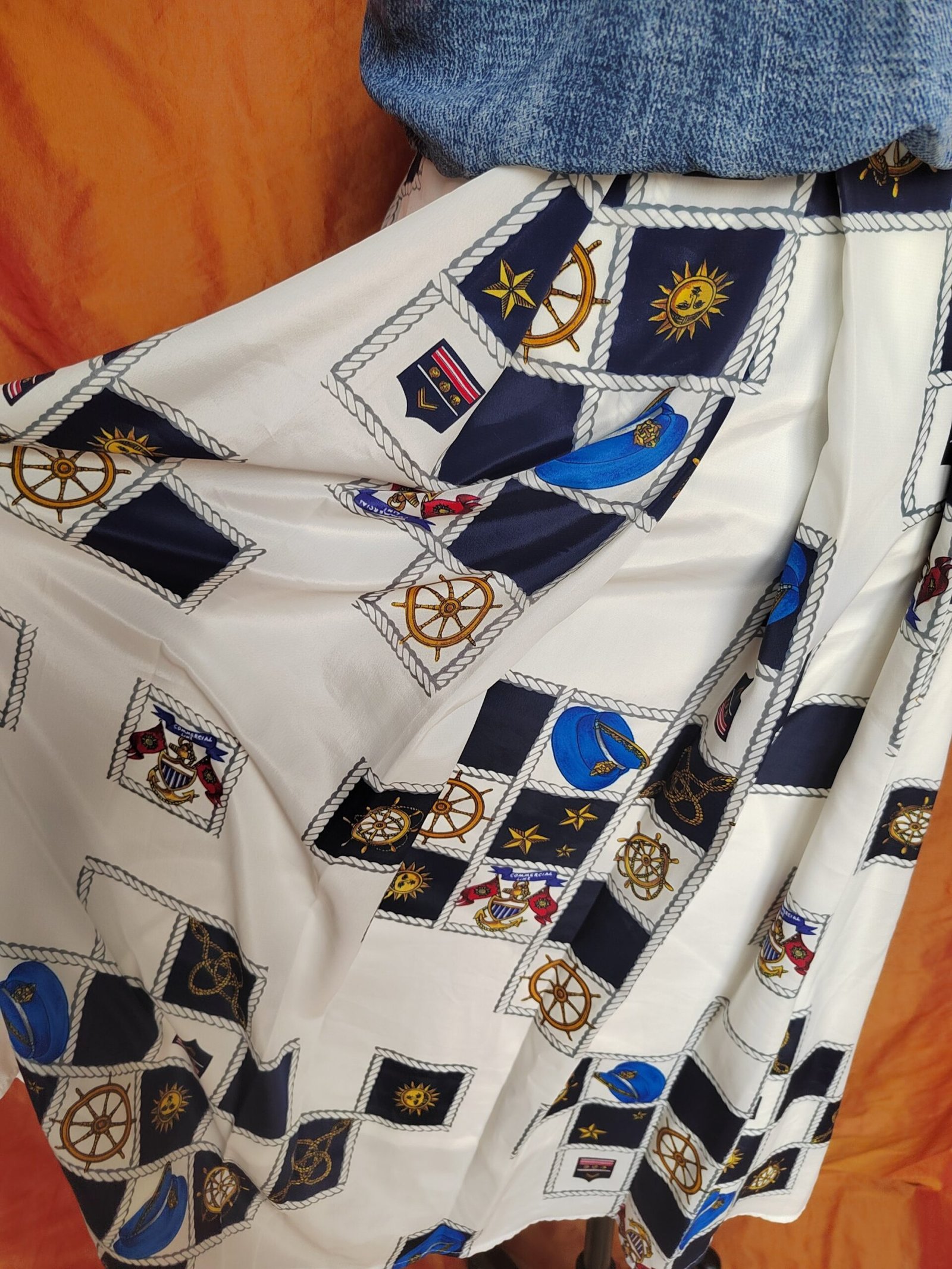 Jupe plissée style croisière - T42/44 – Image 4