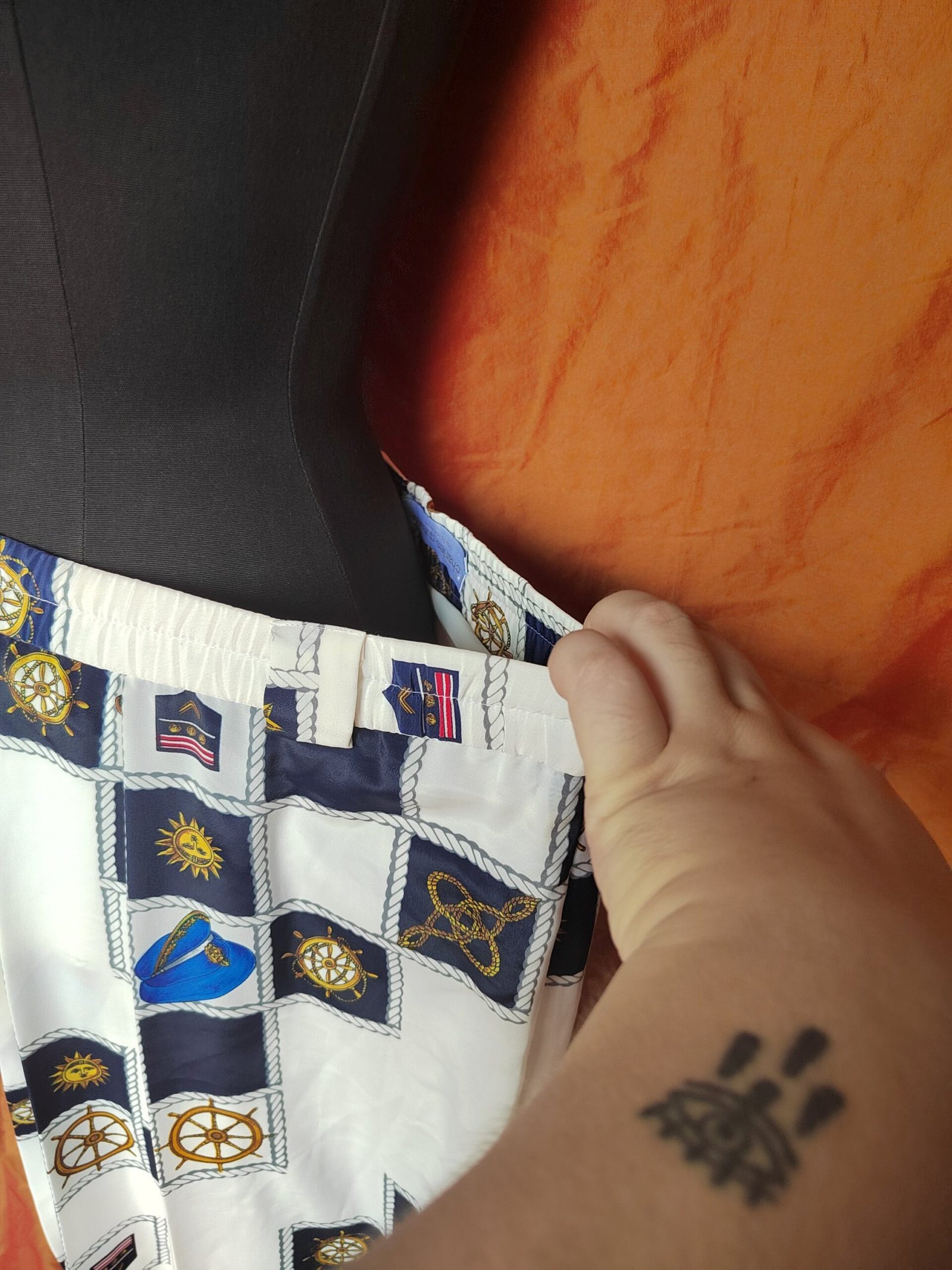 Jupe plissée style croisière - T42/44 – Image 3