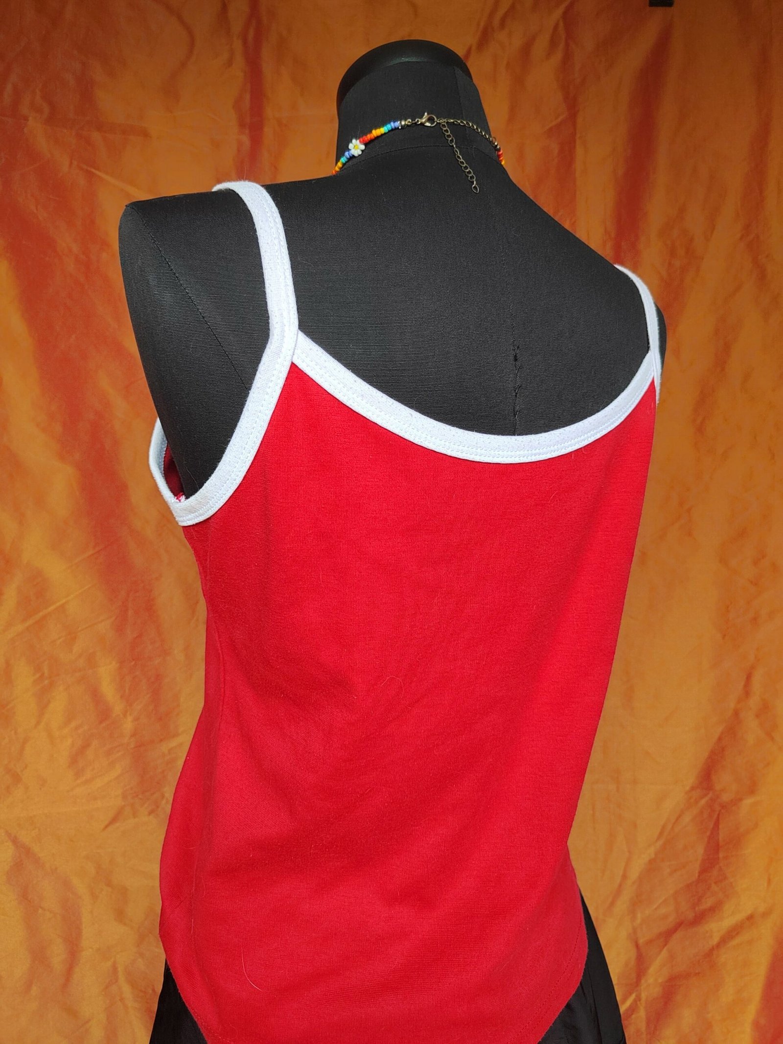 Débardeur rouge et blanc - T42 – Image 2