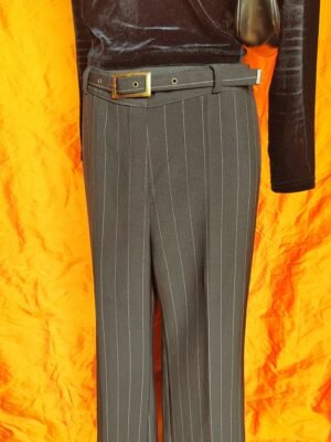 Pantalon de costume avec ceinture - T40