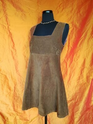 Robe marron velours côtelé - T38/40