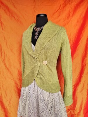 Cardigan vert pistache - T38