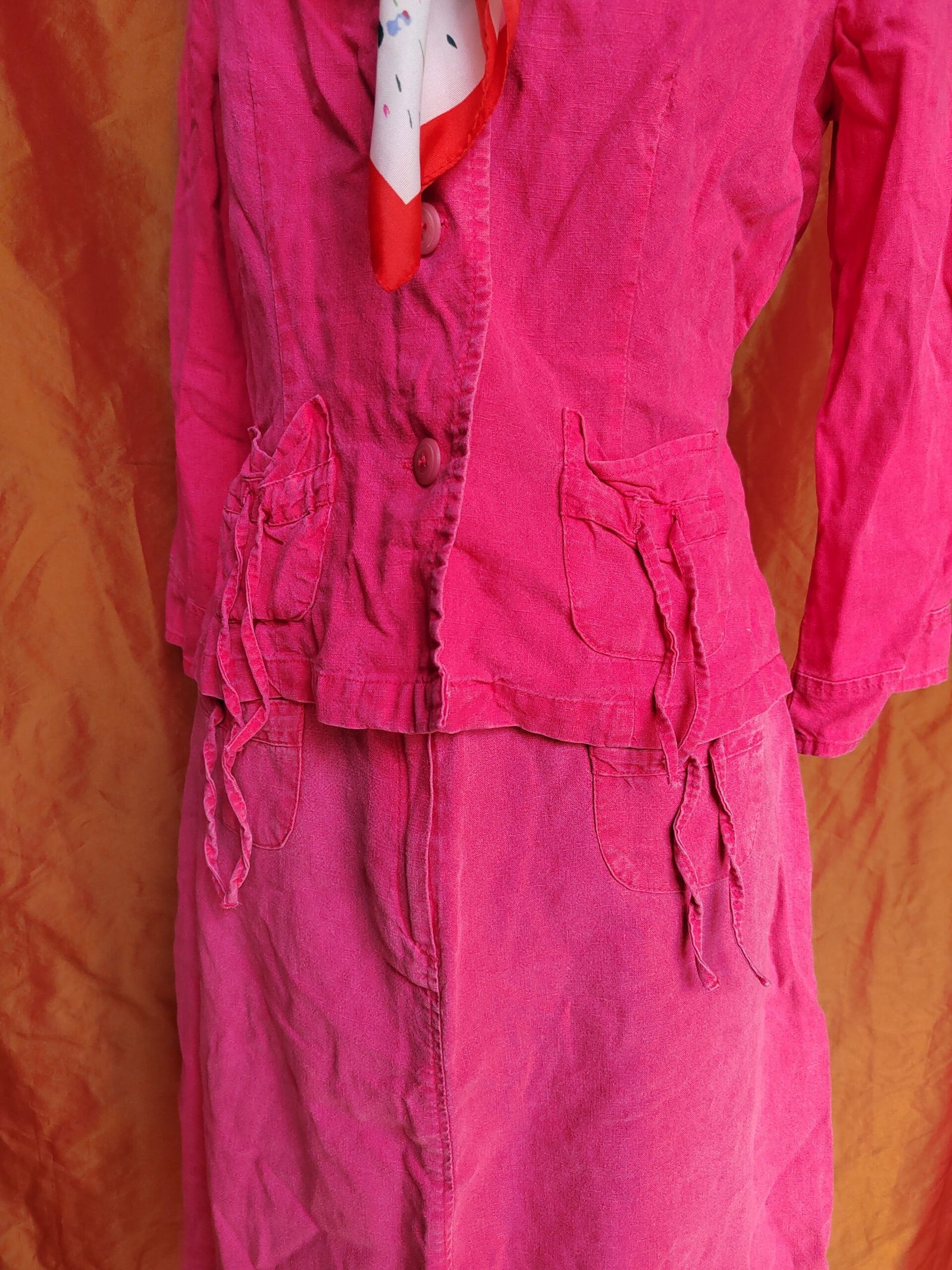 Ensemble en lin rose bonbon - T36/38 – Image 12