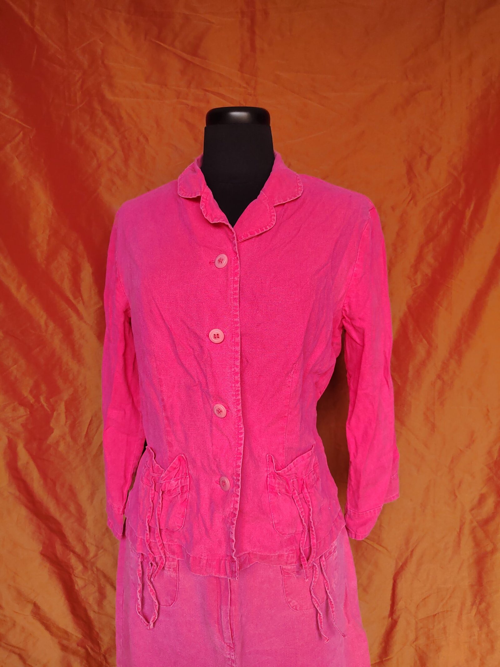 Ensemble en lin rose bonbon - T36/38 – Image 11